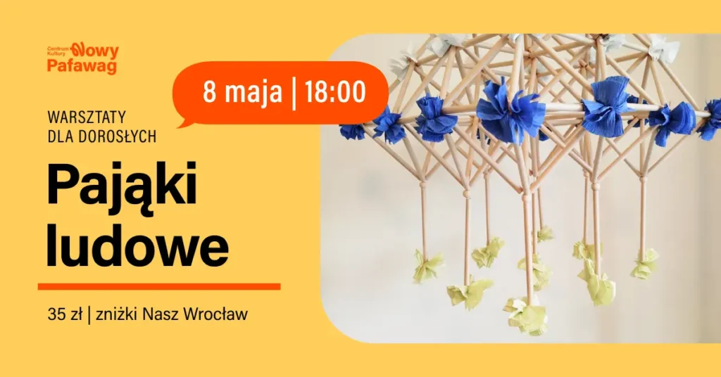 instalacja artystyczna typu pająk