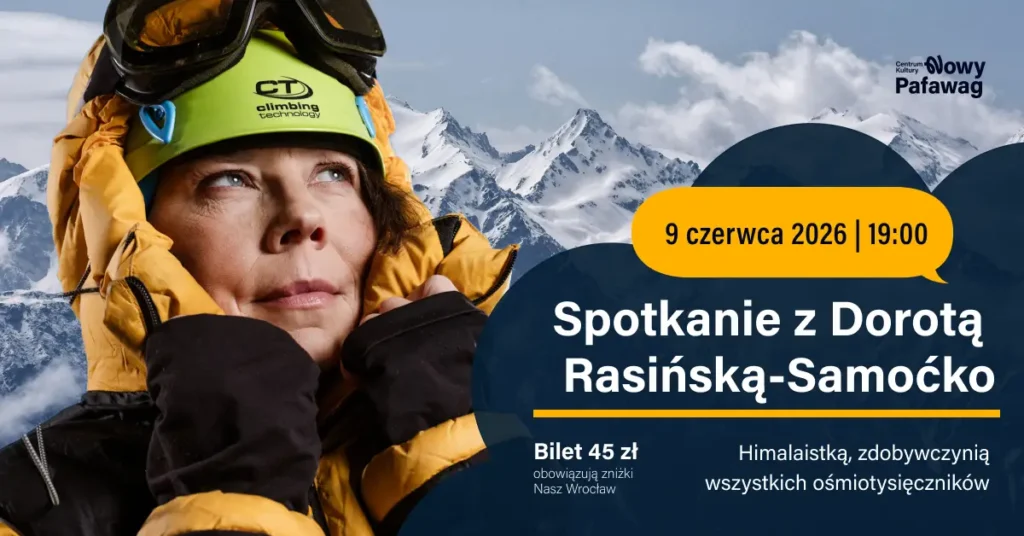 Zdjęcie Doroty Samoćko w stroju himalaisty