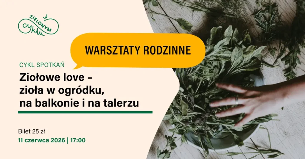 Dłoń nad doniczką