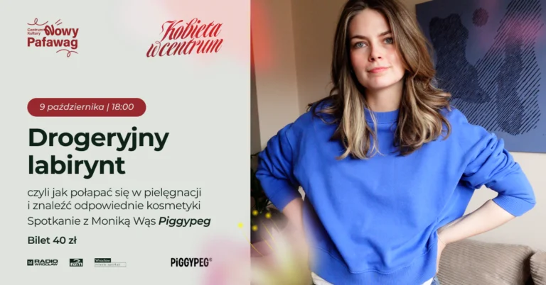Spotkanie z Moniką Wąs PiggyPeg w Centrum Kultury Nowy Pafawag