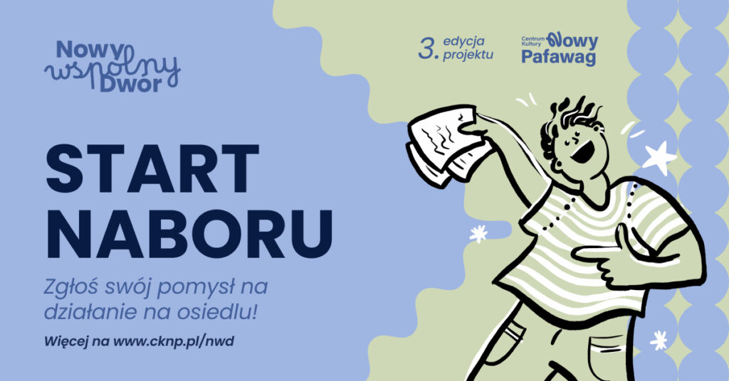 grafika przedstawiająca chłopca trzymającego plik kartek w ręce